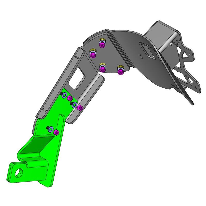 Support de plaque ras de roue Honda CBR-650R